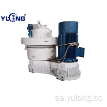 Máquina de fabricación de pellets de madera dura Yulong para la venta